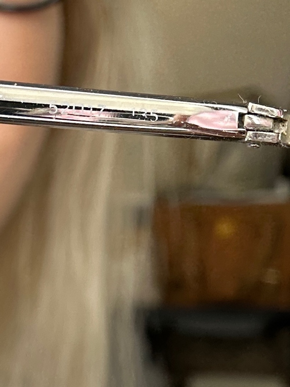 Tiffany & Co. TF1076-B Rimless Crystal Eyeglasses Frames 52□17 135 w/ Case - Picture 11 of 15